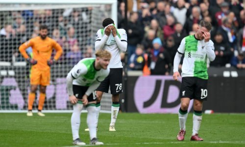 Novi šok za Liverpool, nakon ovog kiksa naslov je sve dalje