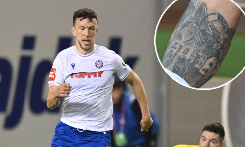 Ivan Perišić ima novu tetovažu: Nakon Omiša 'nacrtao' grad od posebnog značaja