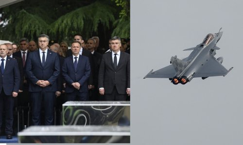 Rafalei preletjeli Hrvatsku; evo što je iz Okučana poručio državni vrh