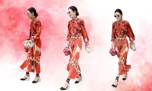 Pokazala je predivnu suknju i bluzu, ali cipele su ukrale svu pažnju