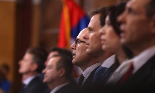 Izglasana nova srbijanska vlada, Vučević u govoru spomenuo i Hrvatsku