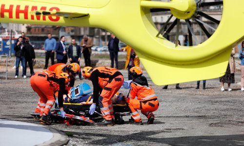Nakon hitne helikopterske službe, stiže još jedna