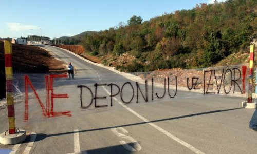 Mještani Viškova treći dan blokiraju prolaz kamionima Čistoće