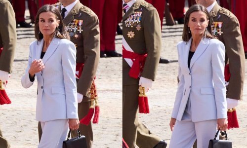 Kraljica Letizia ne izlazi iz odijela, a sada je spojila i dva vruća trenda