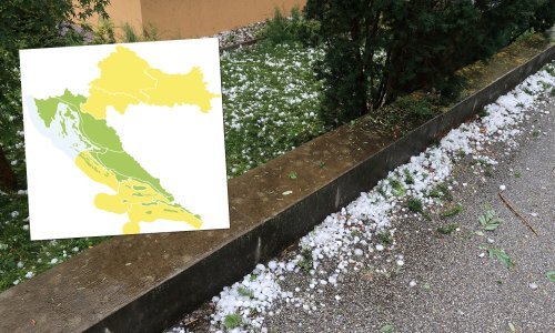Meteoalarm u 6 županija zbog olujnog vjetra i kiše, jednoj regiji prijeti i tuča