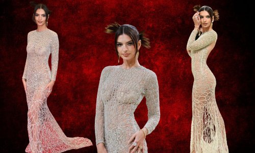 Za ovo je trebalo hrabrosti: Tijelo je prekrila sjajnim kristalima i malo toga ostavila mašti