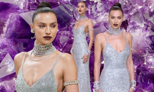 Zanosna Irina Shayk dominirala u haljini od 84 tisuće kristala