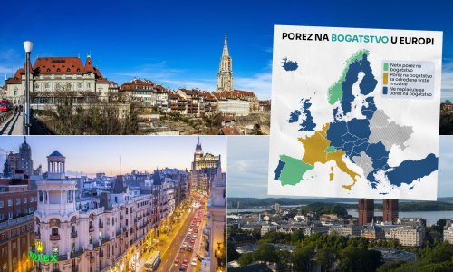 Treba li uzimati više? Provjerili smo koje europske zemlje imaju porez na bogatstvo