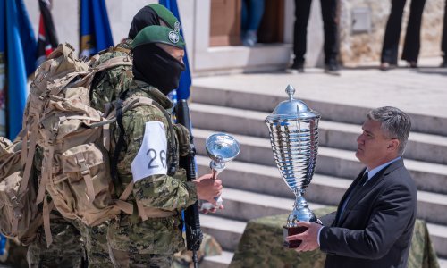 Milanović odlikovao Središte za obuku dočasnika 'Damir Tomljanović Gavran'