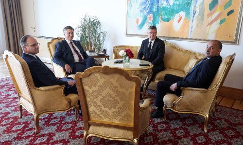 Pogledajte kako je izgledao susret Plenkovića i Milanovića: Razgovor je bizaran