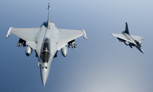 Hrvati i Francuzi vježbali na nebu iznad Hrvatske. Pogledajte kako je to izgledalo