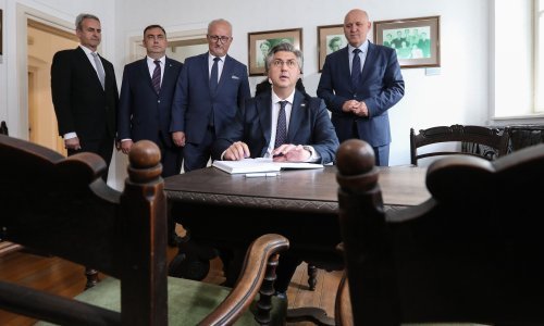 Plenković u Velikom Trgovišću: Tuđmanovo djelo jedinstveno za Hrvate