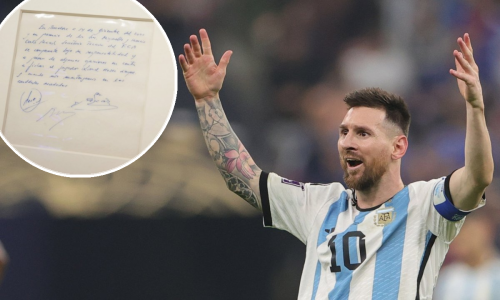 Salveta s Messijevim potpisom za Barcelonu prodana za gotovo 900.000 eura