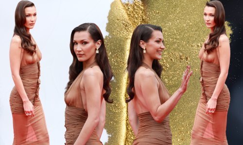 Za ovo je trebalo hrabrosti: Pojavila se u prozirnoj haljini i to bez grudnjaka