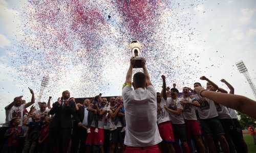 FK Borac Banja Luka slavi naslov prvaka