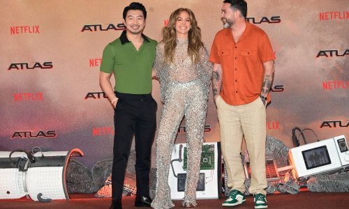 Njezin svjetlucavi kombinezon malo je toga ostavio mašti