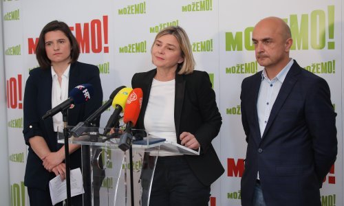 Možemo! pozvao građane na izbore: 'Diljem Europe raste fašistička desnica'