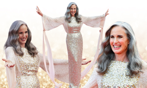 Zna kako se nose sijede: Slavna glumica ima savršen stajling za srebrne pramenove