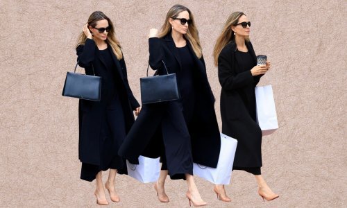 Angelina Jolie i da hoće ne može izgledati loše, a od ovih cipela i torbe ne odustaje već godinama