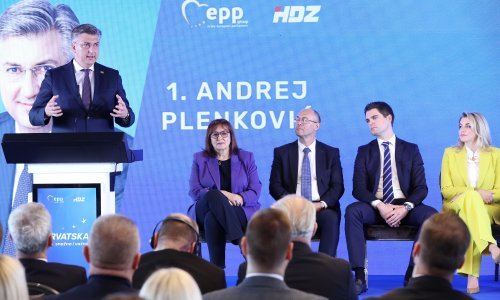 Plenković: Naša lista ima najbolje kandidate, idemo još jednom po pobjedu