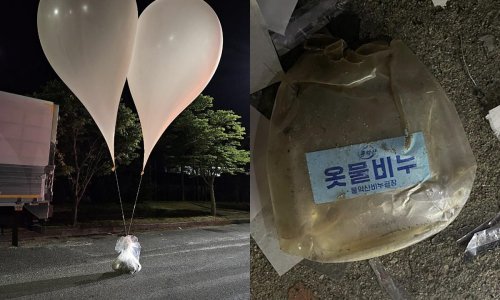 Sjeverna Koreja Južnoj poslala 150 balona s fekalijama, baterijama i ostalim smećem