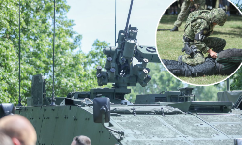 Hrvatska vojska pokazala arsenal kojim raspolaže, a iskazali su se i neki vojnici