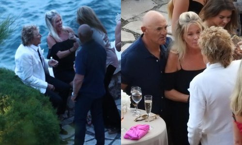 Fotografije iz Dubrovnika otkrile koliko je Rod Stewart blizak s bivšom šogoricom
