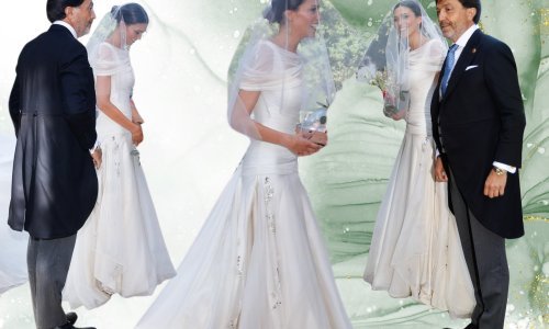 Prekrasna vjenčanica lijepe Lucije: Oduševila je elegantnom haljinom s upečatljivim ukrasom