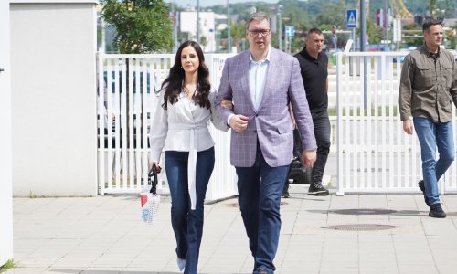 Tamara i Aleksandar Vučić