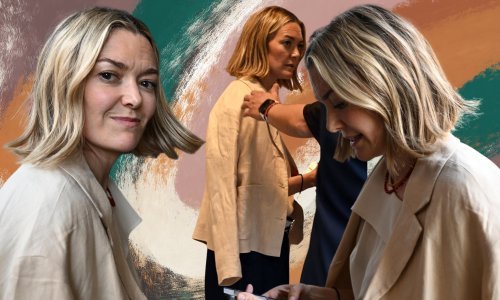 Zagonetnog izraza lica, šefica Zare prošetala je dva hit komada sezone