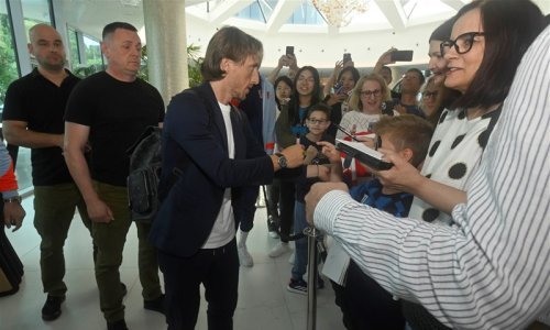 Modrić sletio u Hrvatsku i odmah oduševio. Evo što je napravio na Krku