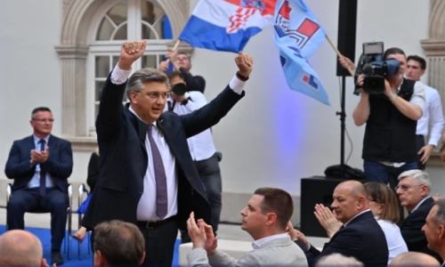 Održan završni predizborni skup HDZ-a u Klovićevim dvorima