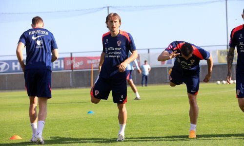 Modrićev prvi, bio je ujedno i posljednji trening Vatrenih na Rujevici