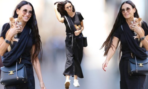 Hlače kao stvorene za vruće dane i vječne bijele tenisice; Demi Moore izgleda sjajno