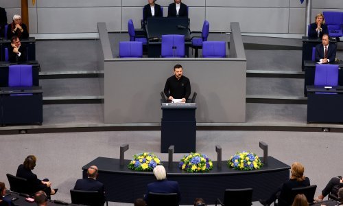 Krajnja desnica i ljevica u Bundestagu bojkotirali govor Zelenskog