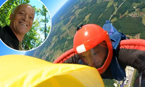 Legendarnom pilotu Selaku padobran se nije otvorio kako treba: Vitlalo me k'o majmuna