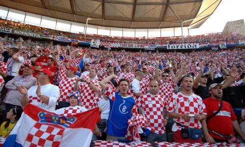 Invazija Hrvata na Berlin, na tribinama 40-ak tisuća navijača, a oko stadiona...