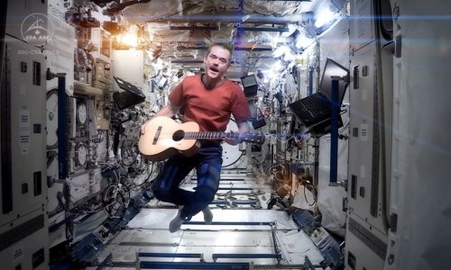 Ovo je prvi čovjek koji je u svemiru snimio spot