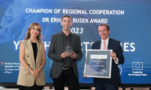 Sportskim igrama mladih nagrada 'Šampion regionalne suradnje dr. Erhard Busek'