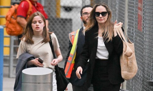 Cool mama i kćer: Angeline Jolie i njezina Vivianne ljubiteljice su neutralnih tonova