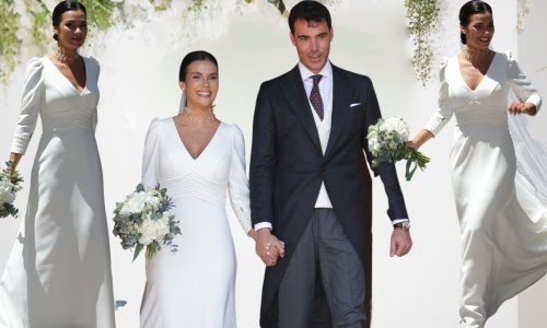 Lijepa mladenka nije mogla odabrati jednostavniju vjenčanicu, a izgledala je - besprijekorno