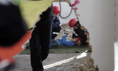 Vježba spašavanja: Rijeka nakon potresa