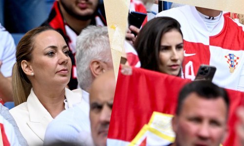 Vanja Modrić i Helena Livaković bodrile Vatrene s tribina u Hamburgu