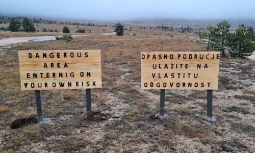 Evo kako izgleda poligon kod Knina na kojem je jučer poginulo dijete