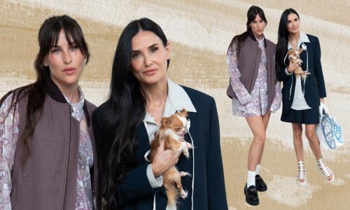 Sve su zasjenile na reviji: Demi Moore sa 32- godišnjom kćeri isfurala vruće trendove