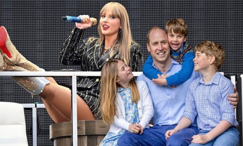 Princ William uživao sa Charlotte i Georgeom na koncertu Taylor Swift, a njihovi izrazi lica sve govore