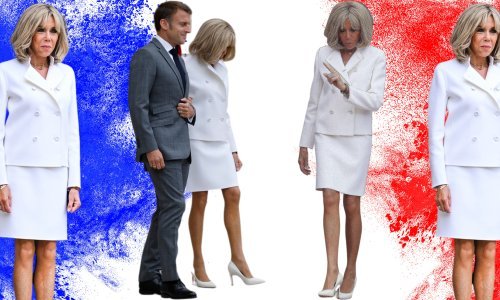 Od minica ne odustaje tako lako: Brigitte Macron otkrila vitke noge u vrlo chic odijelu