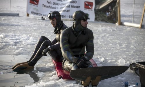 Neustrašiva Hrvatica postavila Guinnessov rekord u ronjenju na dah ispod leda!