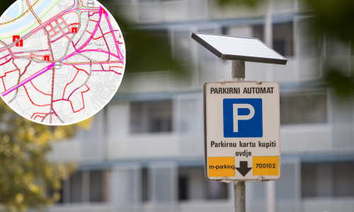 Peta parkirna zona u Zagrebu: Otkrivene sve lokacije, pogledajte detalje