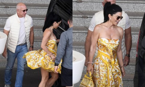 Bezosova zaručnica stajling vrijedan više od 5.500 eura zaokružila staklenim štiklama